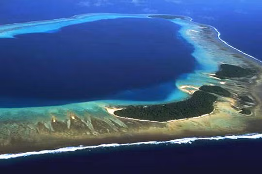 Bãi cạn Scaborough tranh chấp giữa Philippines với Trung Quốc bị Trung Quốc kiểm soát từ năm 2012 (Ảnh: AMTI).