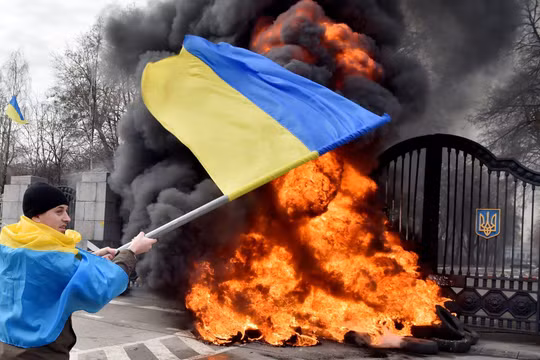 Tình hình miền Đông Ukraine hiện rất căng thẳng (Ảnh: Đa Chiều).