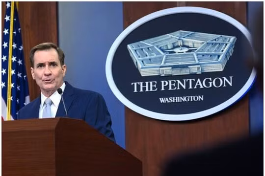 Người phát ngôn Bộ Quốc phòng John Kirby: Mỹ ủng hộ chủ quyền của Nhật Bản tại quần đảo Senkaku/Điếu Ngư (Ảnh: Dongfang).