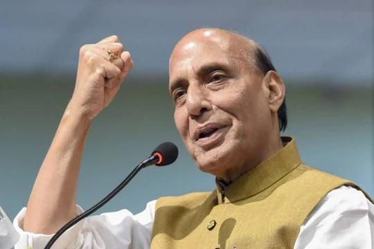 Bộ trưởng Quốc phòng Ấn Độ: Rajnath Singh đã nói trước Nghị viện liên bang, quân đội Ấn đã gây nên thương vong nghiêm trọng cho PLA và đã chuẩn bị đầy đủ để sẵn sàng đối phó với mọi tình huống (Ảnh: Đa Chiều).