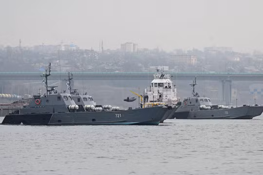 Eo biển Kerch đã bị Nga phong tỏa (Ảnh Đa Chiều).