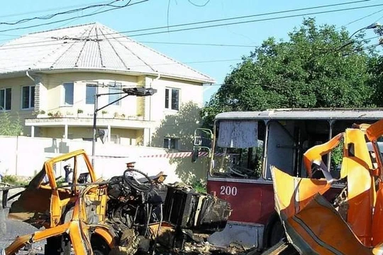 Mấy ngày qua, các vụ nổ liên tiếp xảy ra tại khu vực ly khai ở Moldova (Ảnh: Sohu).