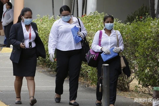 Từ ngày 1/4, phụ nữ Panama chỉ có thể ra ngoài vào thứ Hai, thứ Tư và thứ Sáu mà không có đàn ông đi cùng (Ảnh: EPA).