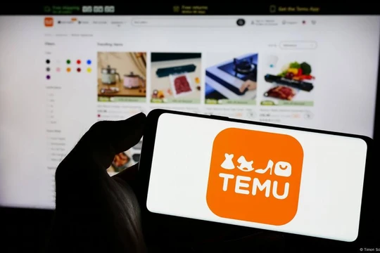 Temu từng càn quét nước Mỹ bởi giá rẻ và chính sách đổi trả thoáng. Ảnh: Imago.