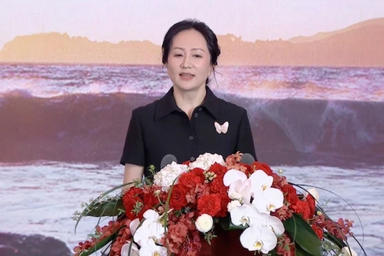 Bà Mạnh Vãn Chu trở thành chủ tịch luân phiên của Tập đoàn Huawei từ ngày 1/10/2024 đến 31/3/2025 (Ảnh: Singtao).