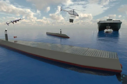 Đội đặc nhiệm sẽ bao gồm các máy bay, tàu nổi, tàu ngầm không người lái (Ảnh: 163).