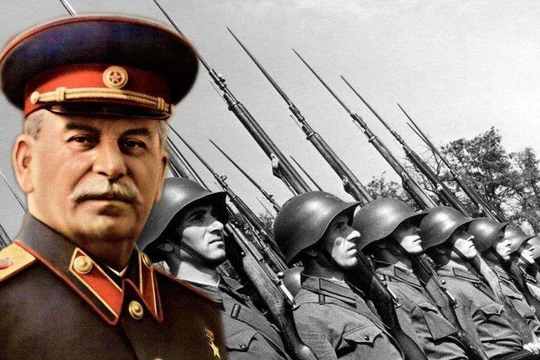 Stalin là người lãnh đạo Liên Xô chiến thắng trong Chiến tranh Vệ quốc vĩ đại và đánh bại chủ nghĩa phát xít (Ảnh: tư liệu).