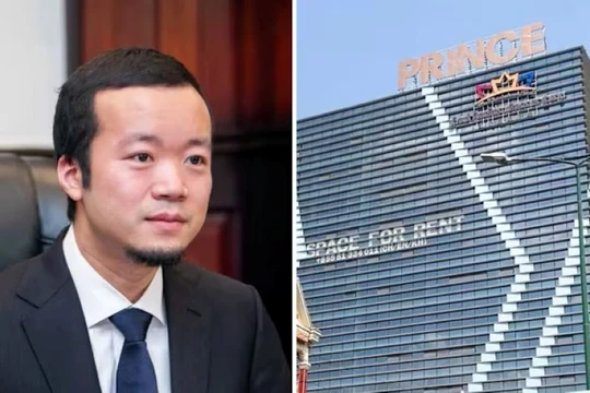 Chen Zhi và Prince Group bắt đầu phản công và kêu oan. Ảnh: Nownews.