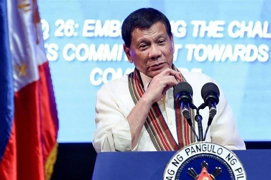 Ông Duterte yêu cầu Mỹ giải thích hành động của họ trong sự kiện Trung Quốc chiếm bãi Scaborough năm 2012 (Ảnh: CNA).