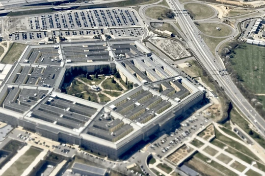 Ảnh chụp Lầu Năm Góc từ trên cao (Ảnh: )