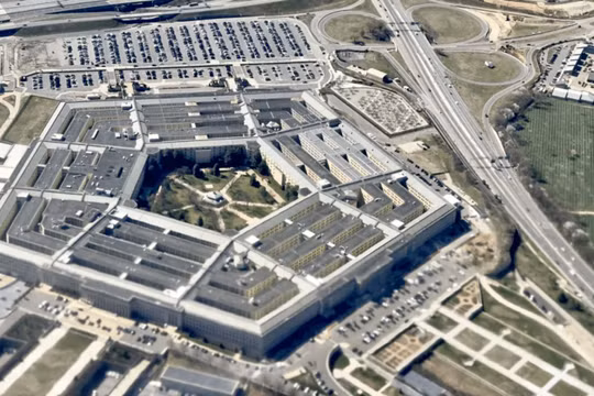 Ảnh chụp Lầu Năm Góc từ trên cao (Ảnh: )