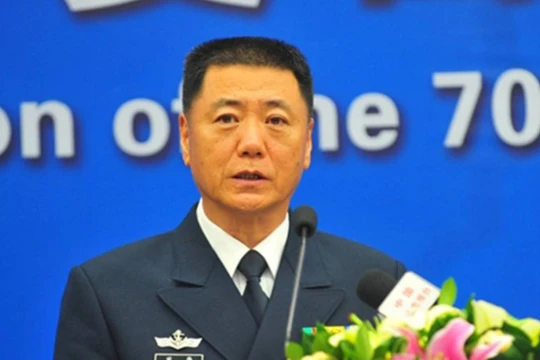 Ông Miêu Hoa tại một diễn đàn quốc tế. Ảnh: Singtao.