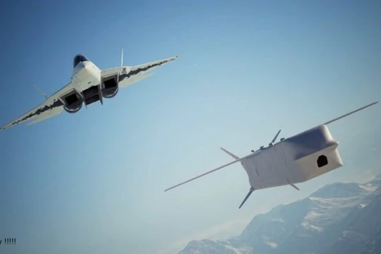 Tên lửa hành trình Kh-69 được phóng từ tiêm kích Su-57 (Ảnh: Topwar).