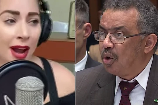 Nữ ca sĩ Lady Gaga bị cộng đồng mạng vì ủng hộ WHO và ca ngợi ông Tedros Adhanom (Ảnh: newsthud)
