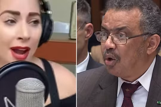 Nữ ca sĩ Lady Gaga bị cộng đồng mạng vì ủng hộ WHO và ca ngợi ông Tedros Adhanom (Ảnh: newsthud)