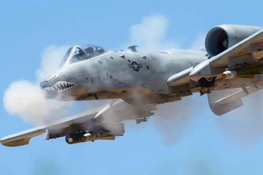 A-10 "Lợn Lòi" tuy đã 40 tuổi nhưng vẫn được lưỡng viện Quốc hội Mỹ ưu ái ủng hộ (Ảnh: USAirforce).