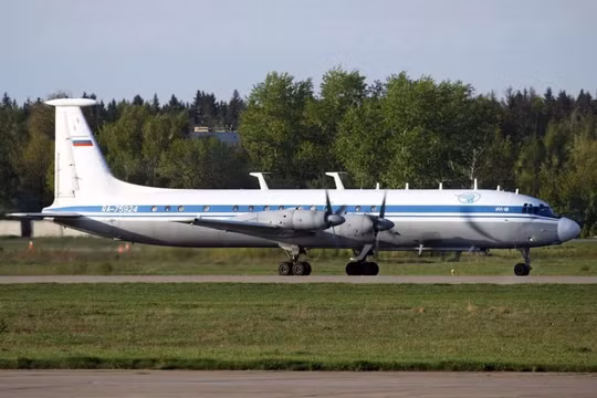 Máy bay chỉ huy trên không IL-22M11 của Không quân Nga (Ảnh: QQ).