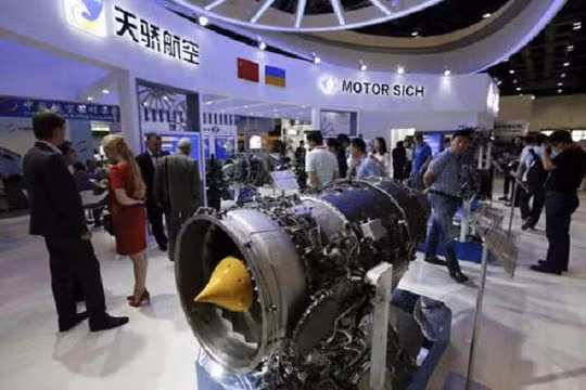 Dưới sức ép của Mỹ, Ukraine đã quyết định cấm các công ty Trung Quốc mua hãng sản xuất máy bay Motor Sich. (Ảnh: Sohu)