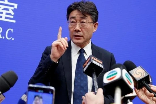 Ông Cao Phúc, Giám đốc CDC Trung Quốc gây nên lùm xùm khi phát biểu về hiệu quả của vaccine do Trung Quốc sản xuất (Ảnh: Reuters).