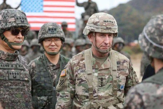 Tin về đơn vị quân đội Mỹ bí mật vào đóng ở Đài Loan đang gây xôn xao (Ảnh: 163.com).