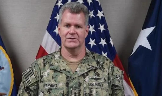 Tướng Sam Paparo: "Tin tưởng sẽ ngăn chặn được Bắc Kinh dùng vũ lực thống nhất Đài Loan" (Ảnh: HĐ7).