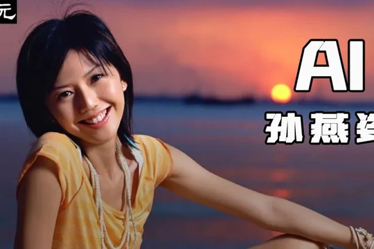 Ca sĩ ảo "AI Stefanie Sun" đang gây nên cơn sốt trên mạng ở Trung Quốc (Ảnh: redian.new)