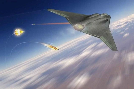 Phác đồ máy bay chiến đấu thế hệ thứ sáu của hãng Northrop Grumman, Mỹ (Ảnh: Đa Chiều).