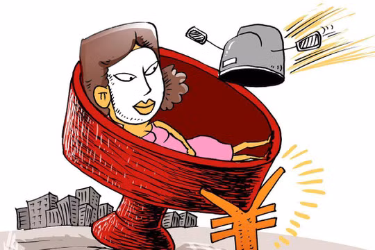 Vụ án nữ cảnh sát 9x tống tiền 9 người tình đang gây rúng động dư luận Trung Quốc (Ảnh: Dwnews).