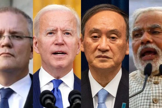 4 nhà lãnh đạo tham dự Đối thoại an ninh đã tuyên bố không ảo tưởng về Trung Quốc (Ảnh: qienews).