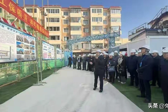 Phương án cải tạo "Nhà cũ hóa nhà mới" được công khai. Ảnh: Toutiao.