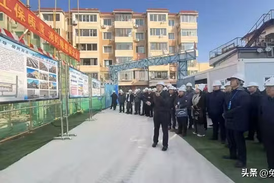 Phương án cải tạo "Nhà cũ hóa nhà mới" được công khai. Ảnh: Toutiao.