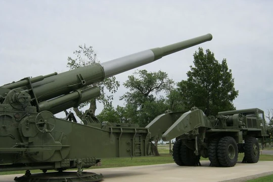 Mô hình Pháo chiến lược tầm xa (SLRC) đang được quân đội Mỹ phát triển với tầm bắn hơn 1.000 dặm Anh (1.600 km) (Ảnh: new.qq.com).