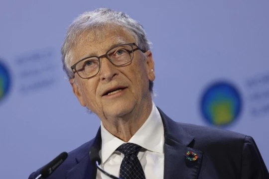 Bill Gates tuyên bố sẽ ủng hộ gần như toàn bộ tài sản để giúp người nghèo trên thế giới. Ảnh: Getty.