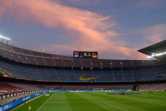  CLB Barcelona đứng trước khoản nợ khổng lồ lên tới 1,35 tỷ euro. Ảnh CLB.