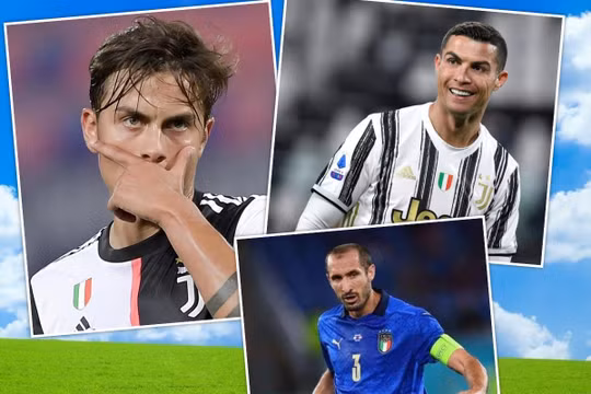 CLB thành Turin vẫn muốn có bản hợp đồng mới với Ronaldo, cũng như Giorgio Chiellini và Paulo Dybala. Ảnh AT