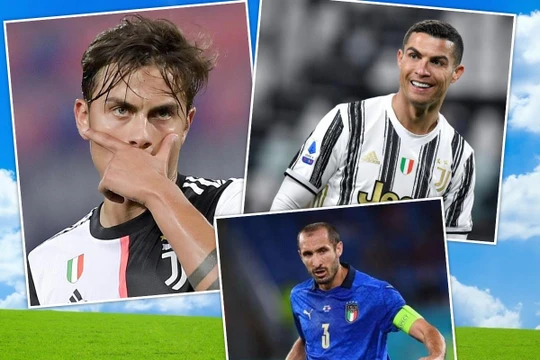 CLB thành Turin vẫn muốn có bản hợp đồng mới với Ronaldo, cũng như Giorgio Chiellini và Paulo Dybala. Ảnh AT