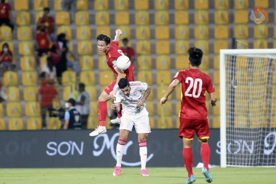 “Thua một trận đấu đáng để suy ngẫm/Thắng một giải đấu đáng để tự hào”. Ảnh VFF