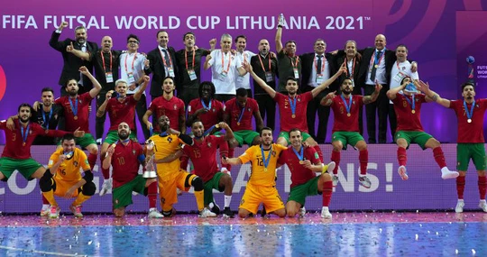Nhà vô địch Futsal World Cup 2021. Ảnh FIFA