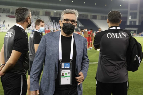 Branko Ivankovic, HLV trưởng đội tuyển quốc gia Oman. Ảnh AFC.