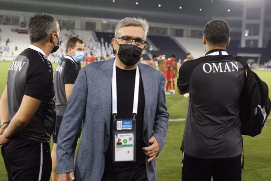 Branko Ivankovic, HLV trưởng đội tuyển quốc gia Oman. Ảnh AFC.