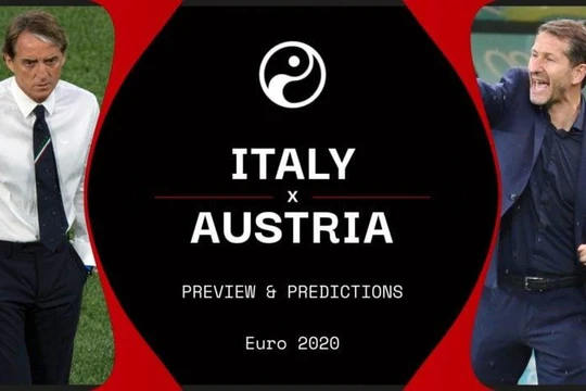 Italia - Áo 2-1. Ảnh CNN