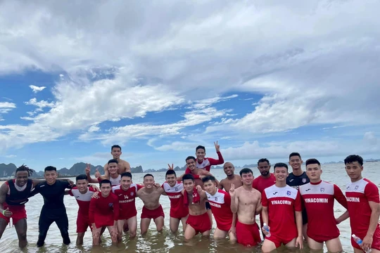 Từ 25/8 đội Than Quảng Ninh đã chính thức dừng hoạt động. Ảnh CLB.