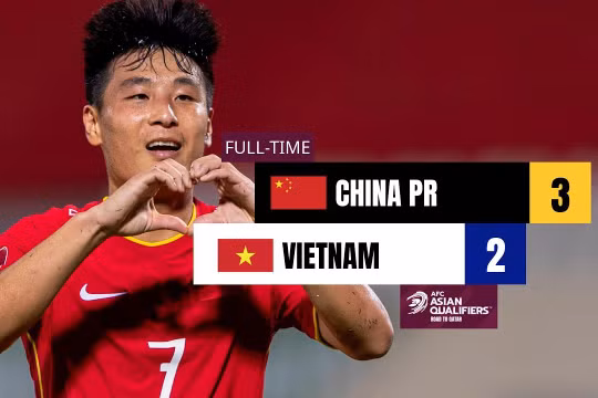 Ghi được 2 bàn thắng, Wu Lei là cầu thủ xuất sắc nhất trận đấu. Ảnh AFC