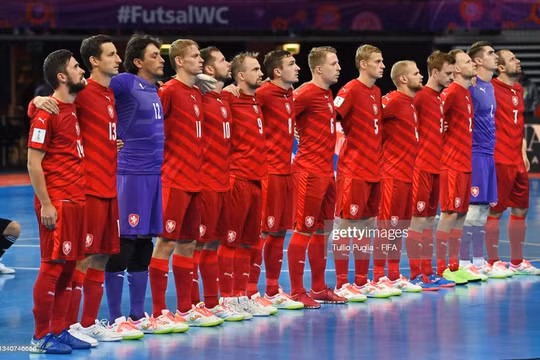 Trận đấu với CH Czech sẽ quyết định đến tấm vé của Futsal Việt Nam. Ảnh Getty.