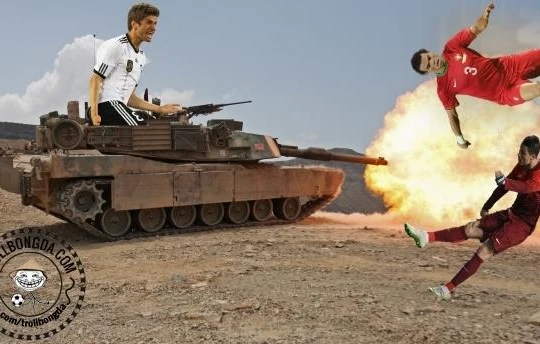 “Cỗ xe tăng Đức” đã chuyển động trở lại để khẳng định tên tuổi. Ảnh Troll 