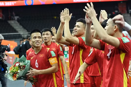 Đội tuyển Việt Nam thi đấu rất ấn tại giải đấu. Ảnh VFF.