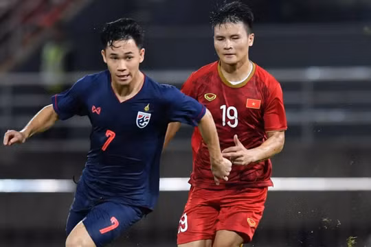 Tương quan giữa Việt Nam với Thái Lan là 50/50. Ảnh VFF.