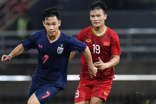 Tương quan giữa Việt Nam với Thái Lan là 50/50. Ảnh VFF.