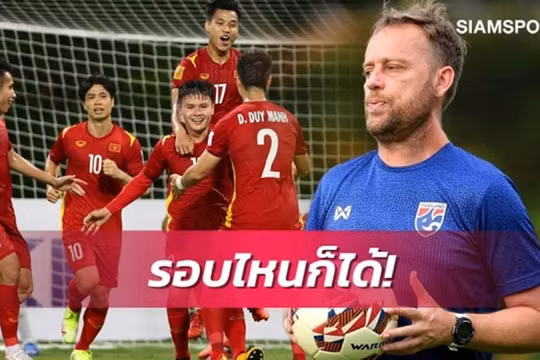 Ông Alexandre Polking giành thắng lợi tại bán kết AFF Cup 2020. Ảnh FAT