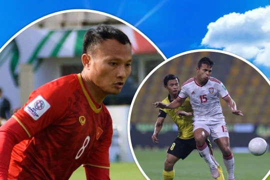 Tiền vệ cánh Fabio Lima (15) sẽ khiến “lão tướng” Trọng Hoàng có một trận đấu vất vả. Ảnh AT